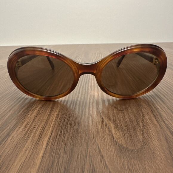 Vintage 1991 Cartier Frission Oval Tortoise/Gold 130 Women’s Sunglasses Rare main image 9